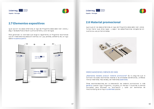 Publicado el manual de identidad visual para proyectos POCTEP 2021-2027