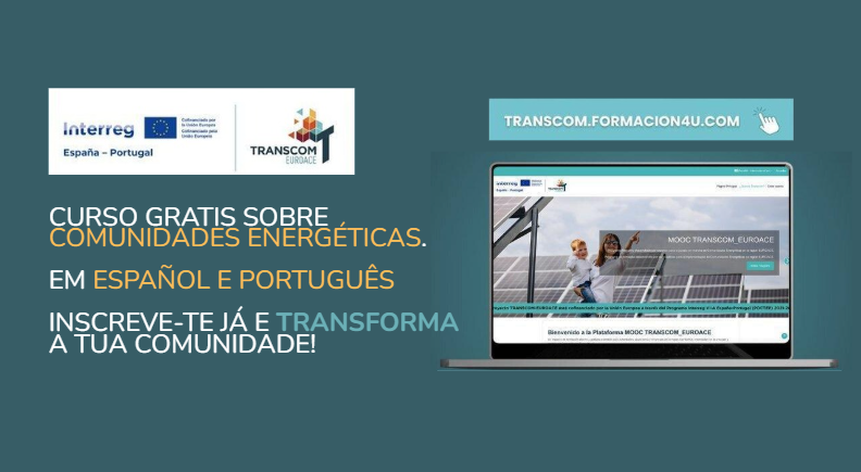 O projeto TRANSCOM_EUROACE lança uma plataforma de formação sobre comunidades energéticas.