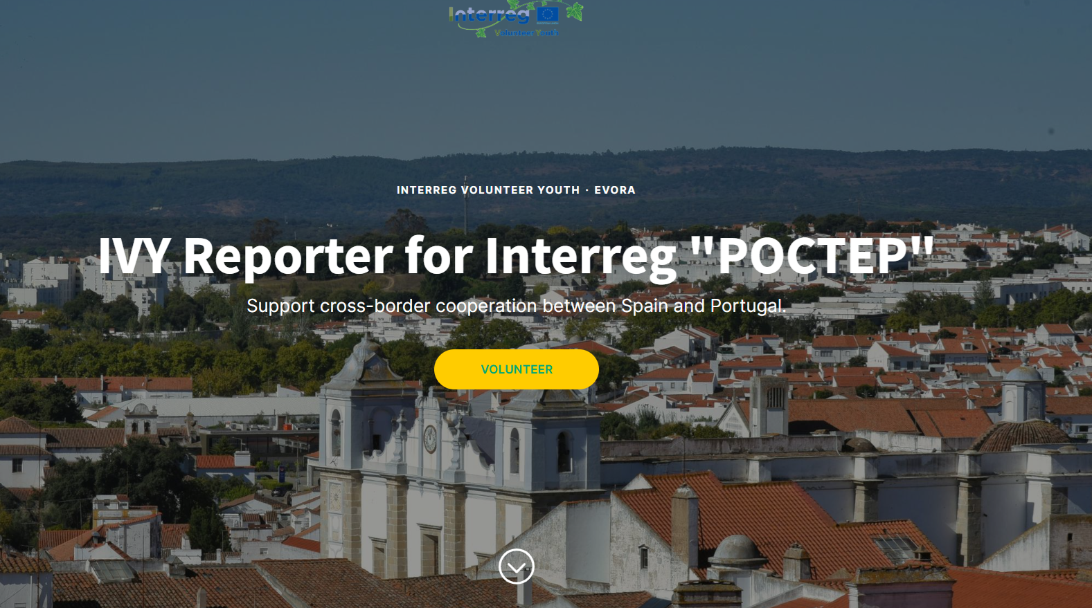 Quer ser IVY volunteer no POCTEP em Évora? Envie a sua candidatura