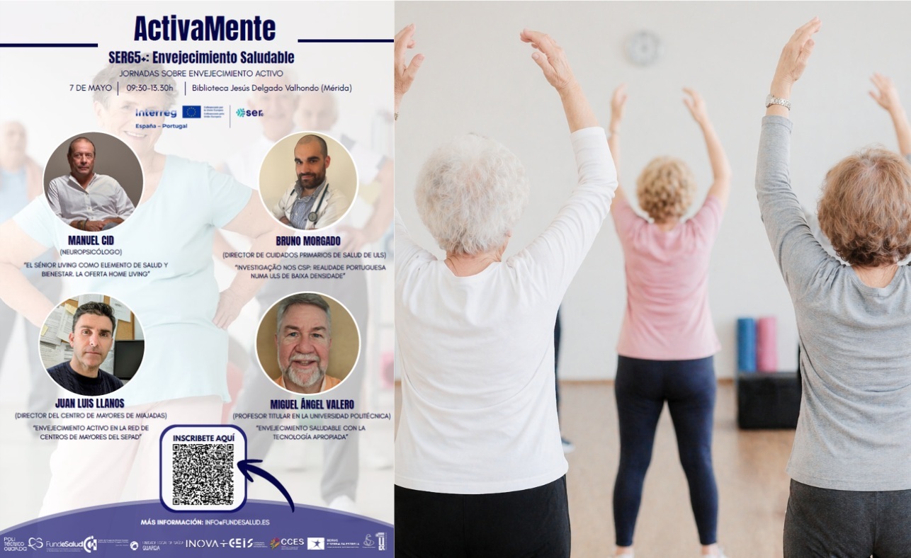 7/05/26: jornadas sobre envejecimiento saludable del proyecto estratégico SER65+