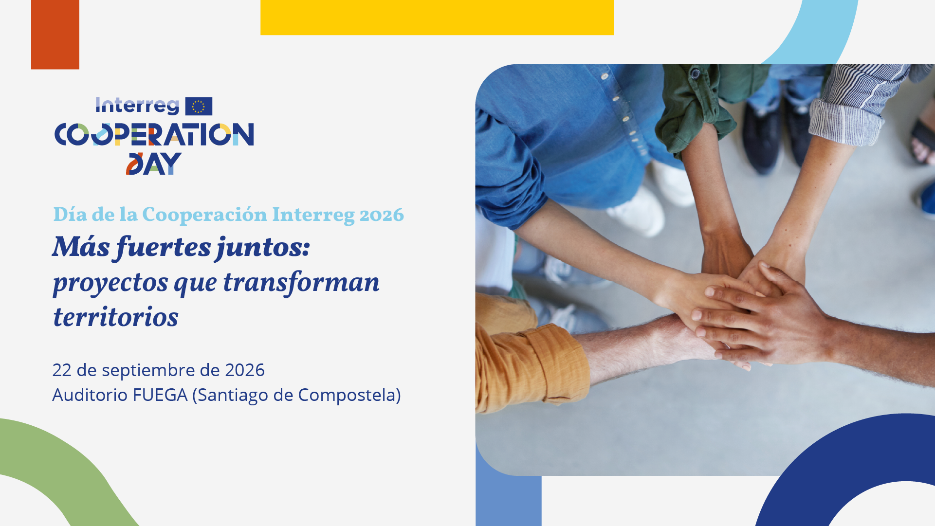 Día de la Cooperación Interreg 2026: encuentro de proyectos que transforman territorios
